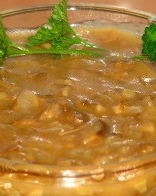 Соус из сухих грибов