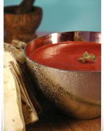 Соус из вяленых томатов и белой фасоли