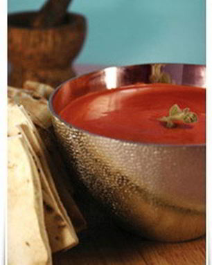 Соус из вяленых томатов и белой фасоли