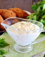 Соус к рыбным котлетам