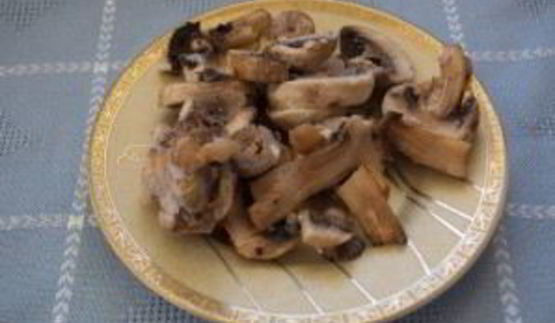 соус с грибами и сыром