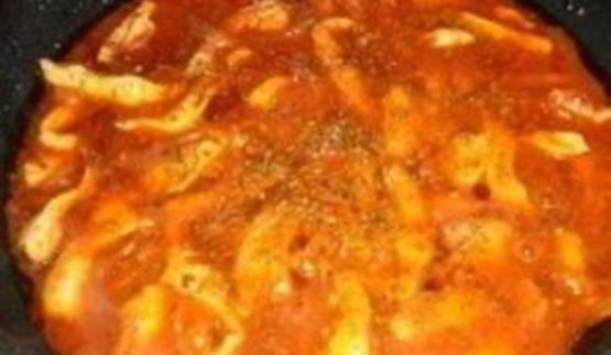 соус с курицей для спагетти