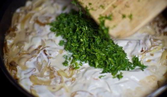 соус сметанный