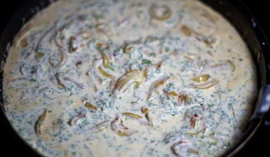 соус сметанный