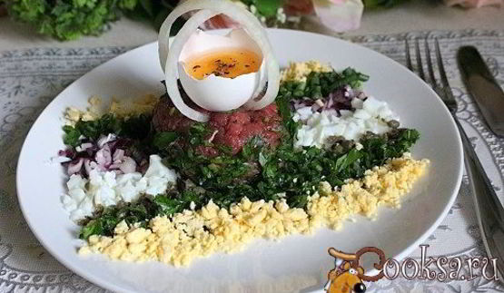 тартар из говядины