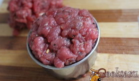 тартар из говядины