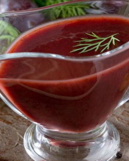 Рецепт соуса ткемали из алычи