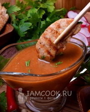 Тайский соус из арахисового урбеча