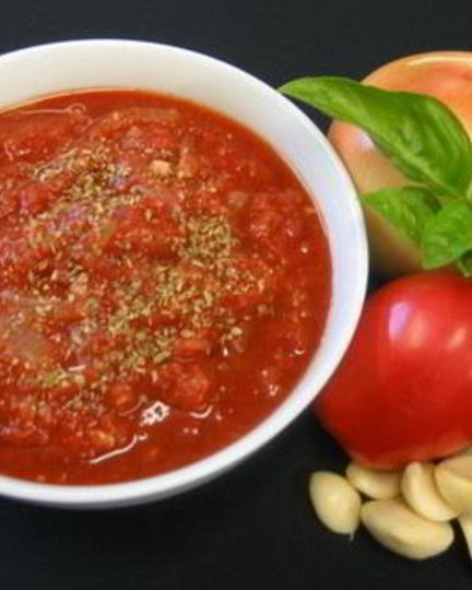 Рецепт томатна-чесночного соус к блюдам из рыбы