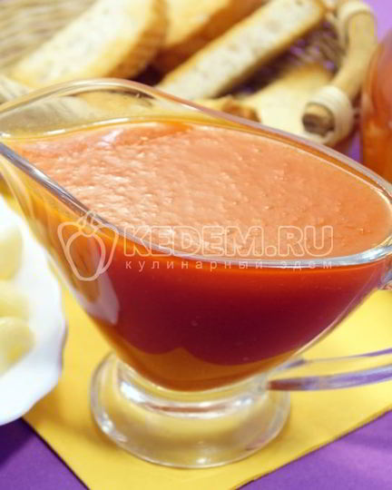 Рецепт томатного соуса из маринованных помидоров