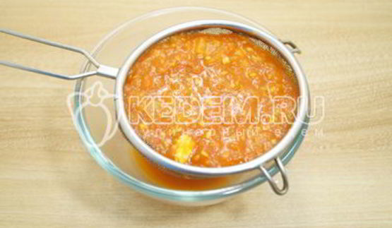 томатный соус из маринованных помидоров