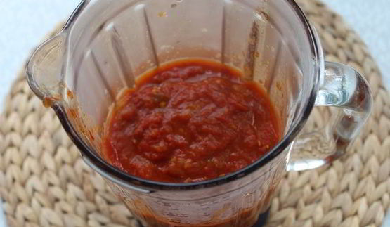 томатный соус из запеченных овощей