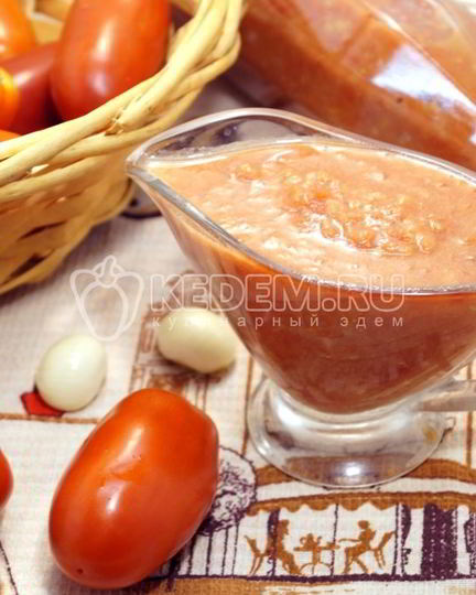Рецепт томатного соуса с горчицей