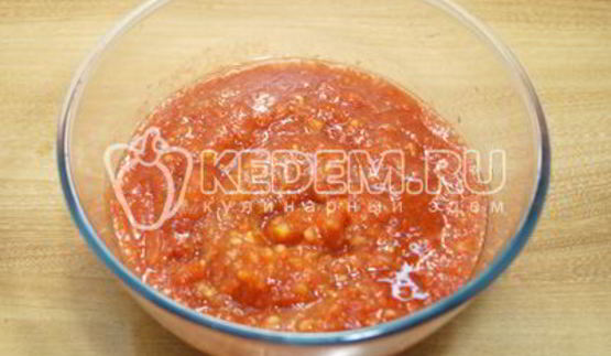 томатный соус с горчицей