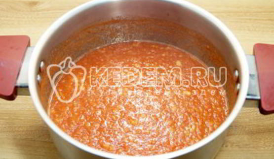 томатный соус с горчицей