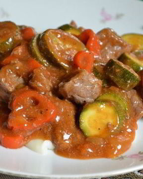 Тушеная говядина Сан-Антонио, плюс Соус Пиканте