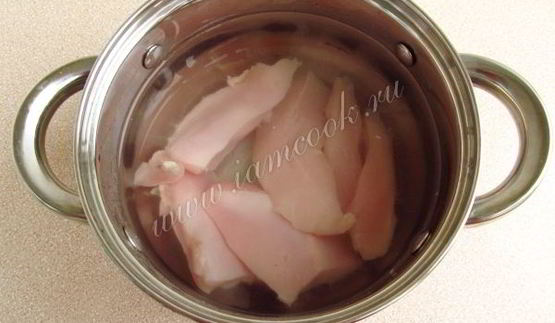 английский куриный суп с плавленым сыром