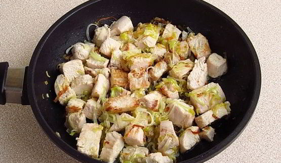 английский куриный суп с плавленым сыром