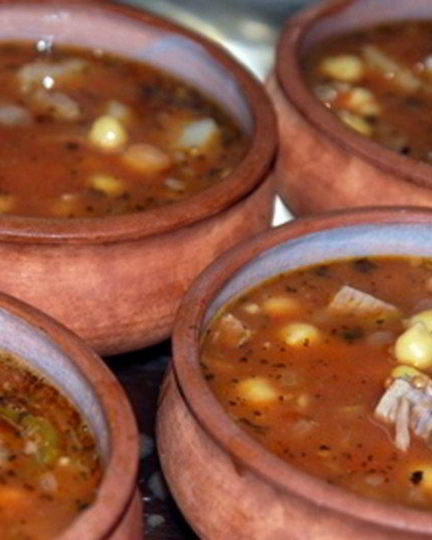 Рецепт азербайджанского супа пити в горшочках