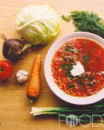 Борщ без мяса