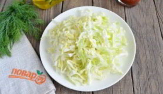 борщ из свежей капусты