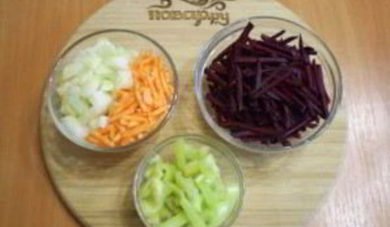 борщ из утки