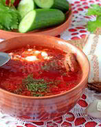 Борщ классический с свининой