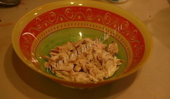 борщ на курином бульоне