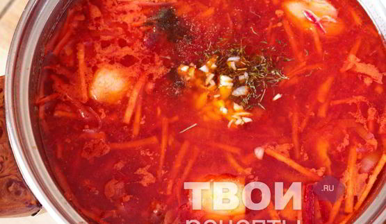 борщ обычный