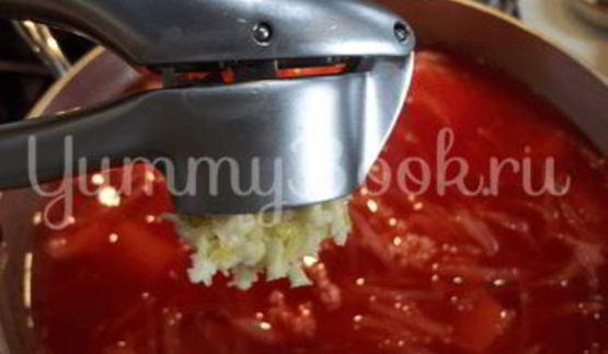 борщ по-украински