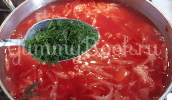 борщ по-украински