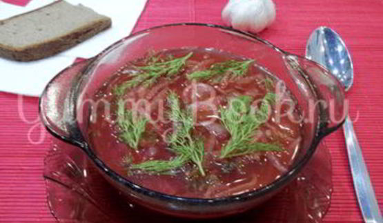 борщ по-украински