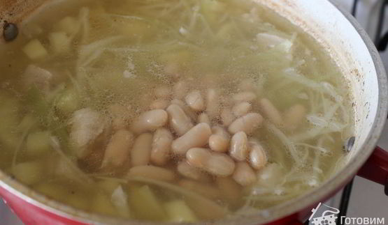 борщ с фасолью