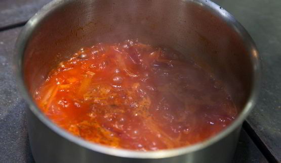 борщ с копченой скумбрией