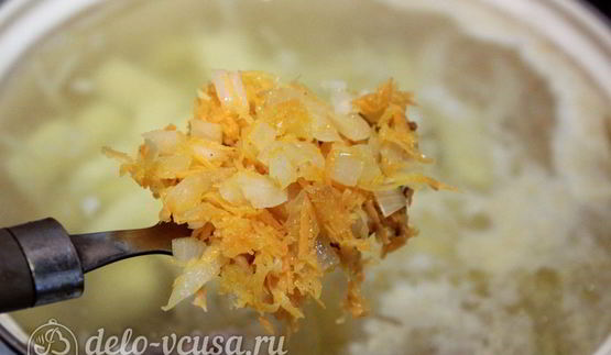 борщ с курицей