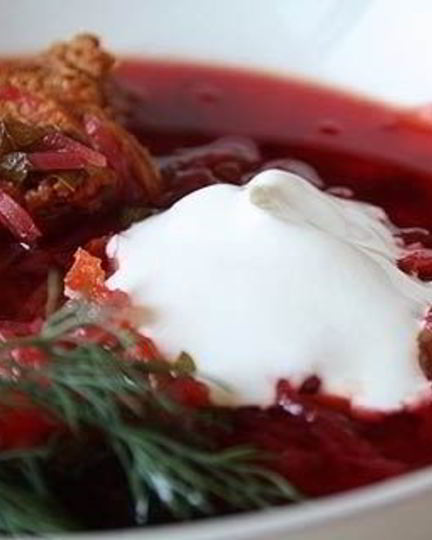 Рецепт борща сельского