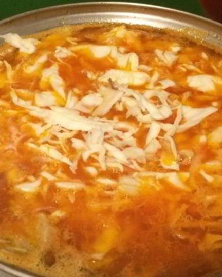 Рецепт борща со свининой и свежей капустой