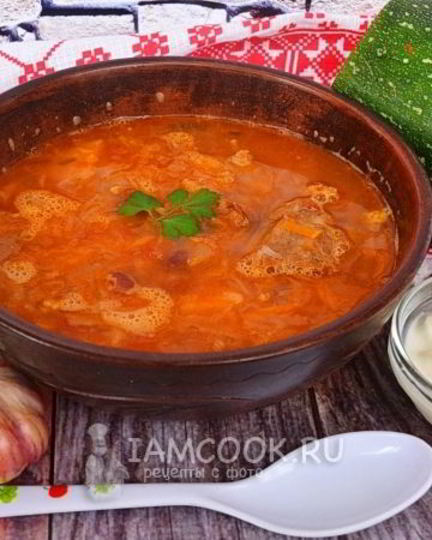 Рецепт черниговского борща в мультиварке