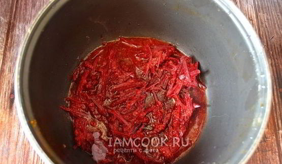 черниговский борщ в мультиварке