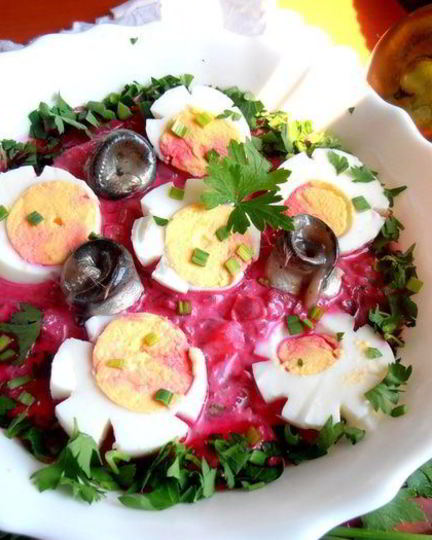 Рецепт норвежского борща с килькой