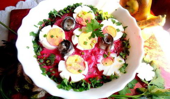 норвежский борщ с килькой