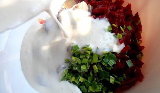 норвежский борщ с килькой