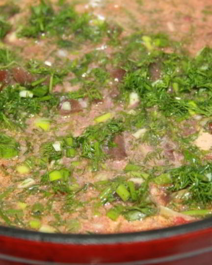 Рецепт полтавского борща