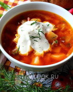 Украинский борщ