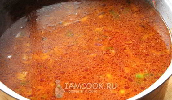 украинский борщ