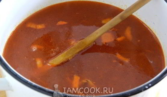 вегетарианский борщ