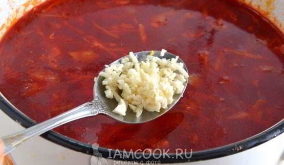 вегетарианский борщ