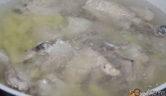 вкусный борщ на домашней курице