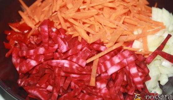 вкусный борщ на домашней курице