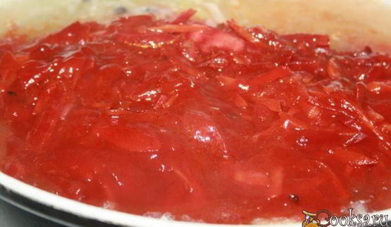 вкусный борщ на домашней курице